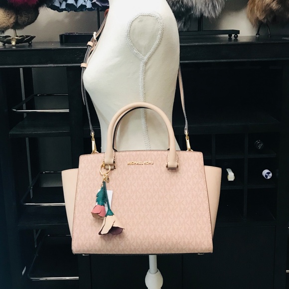 3PCS Michael Kors Selma MD Satchel Wallet Charms - Picture 7 of 8